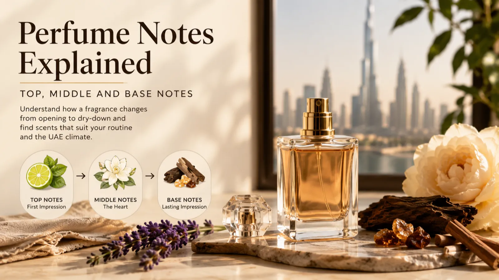 Perfume Notes Explained: Top, Middle and Base Notes