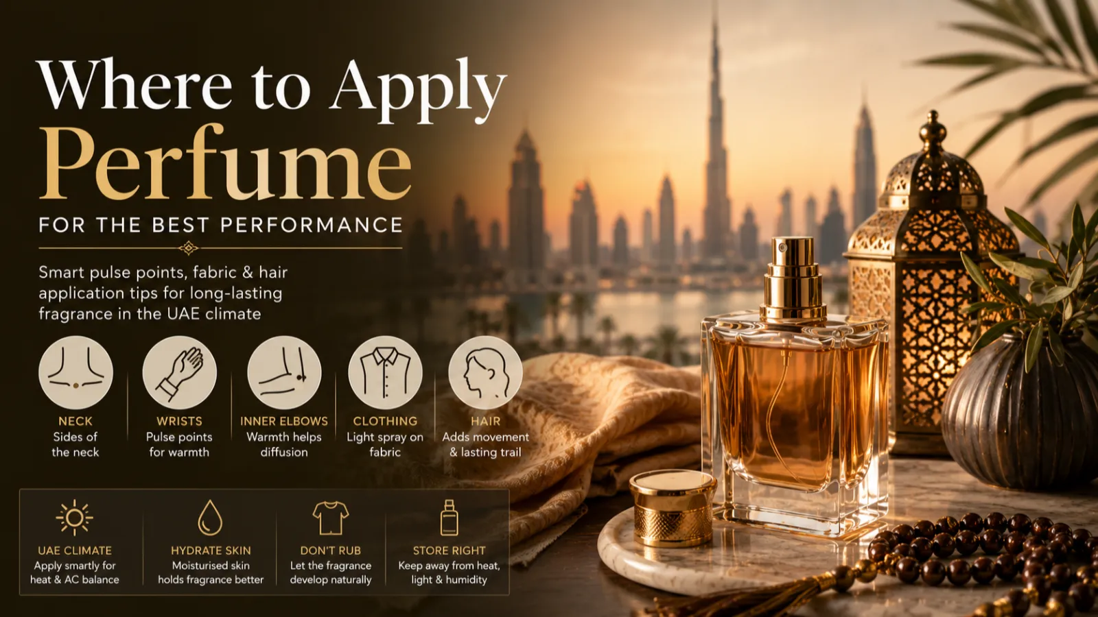 Where to Apply Perfume for the Best Performance