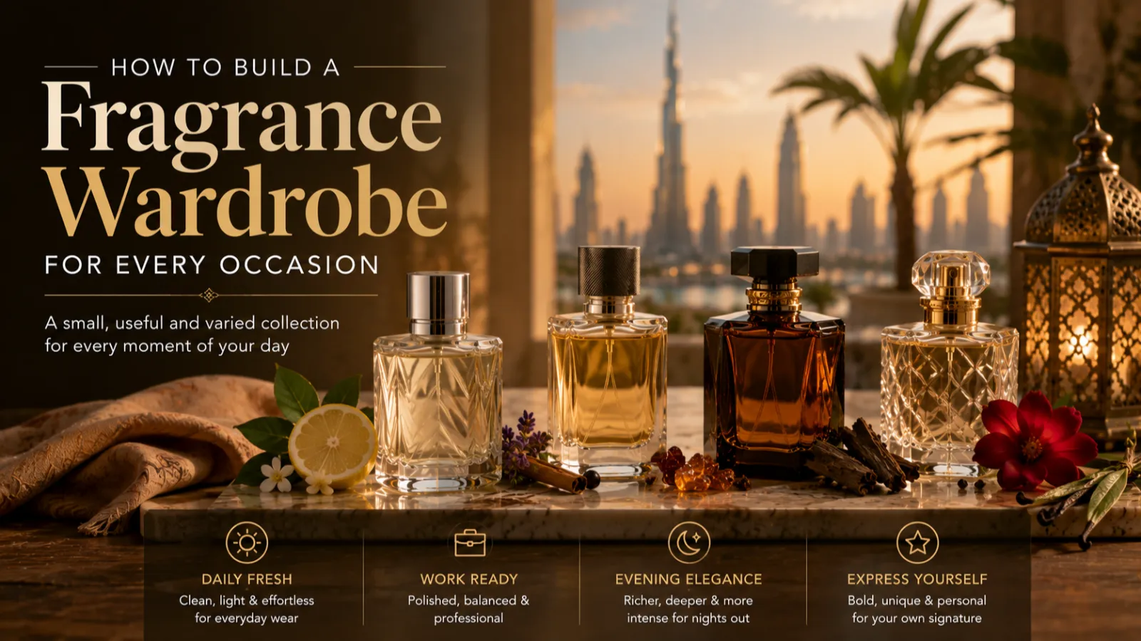 How to Build a Fragrance Wardrobe for Every Occasion