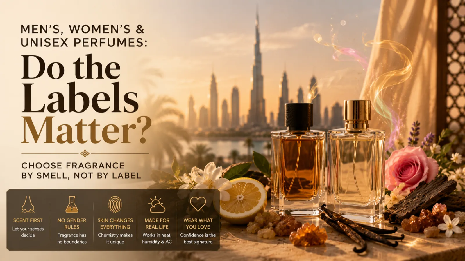 Men’s, Women’s and Unisex Perfumes: Do the Labels Matter?