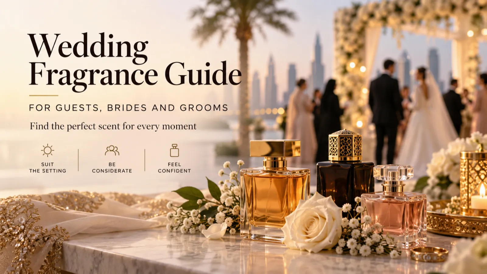 Wedding Fragrance Guide for Guests, Brides and Grooms