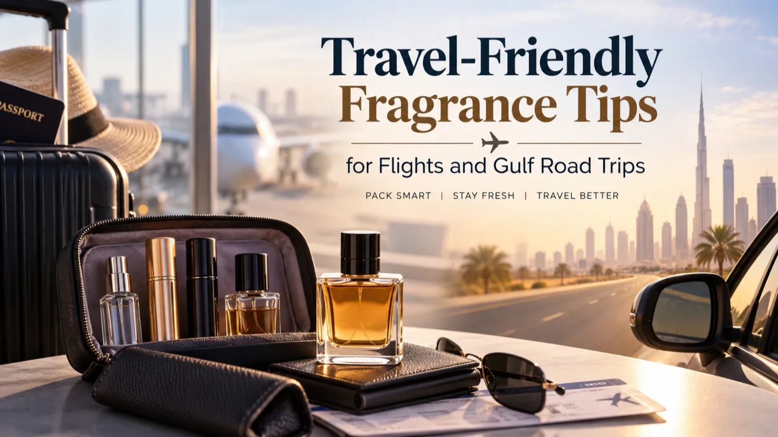 Travel-Friendly Fragrance Tips for Flights and Gulf Road Trips