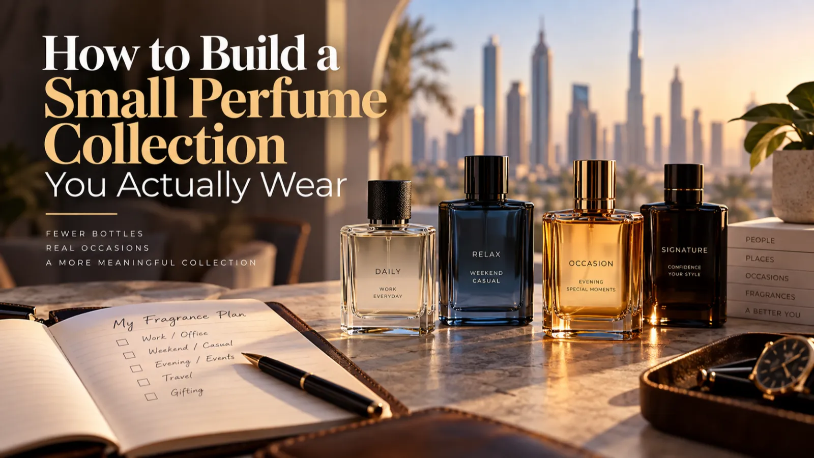 How to Build a Small Perfume Collection You Actually Wear